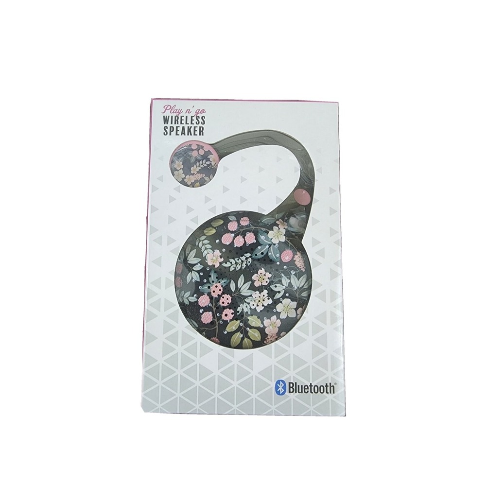 Play n go wireless‎ Bluetooth Speaker Floral Design